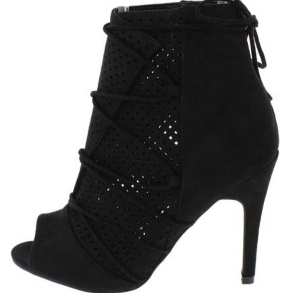 Open toe heels